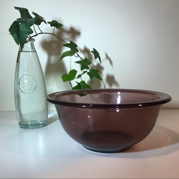 Vintage NWB Pyrex Cranberry Mixing Bowls - Picture 4 of 16